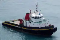 [SOLD] CM1060 TWIN SCREW CONVENTIONAL TUG 33 TBP/2370 HP/1993 UK BLT FOR SALE